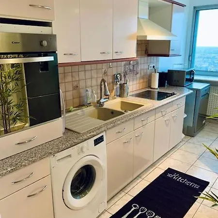 Grand 2 5 Pers Max, Vue Panoramique Avec Parking Apartment Mulhouse