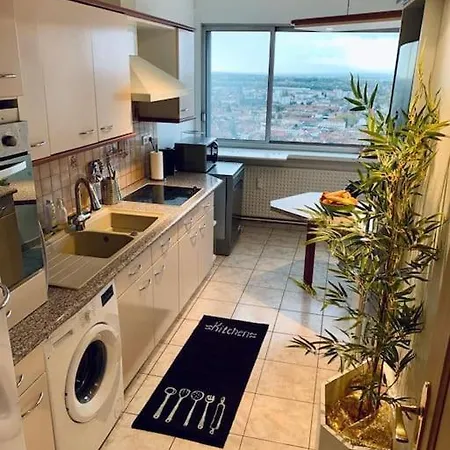 Grand 2 5 Pers Max, Vue Panoramique Avec Parking Apartament