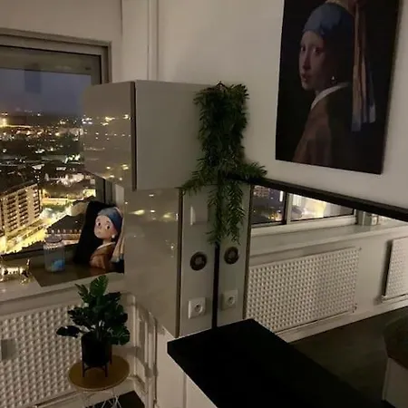 Grand 2 5 Pers Max, Vue Panoramique Avec Parking Apartment