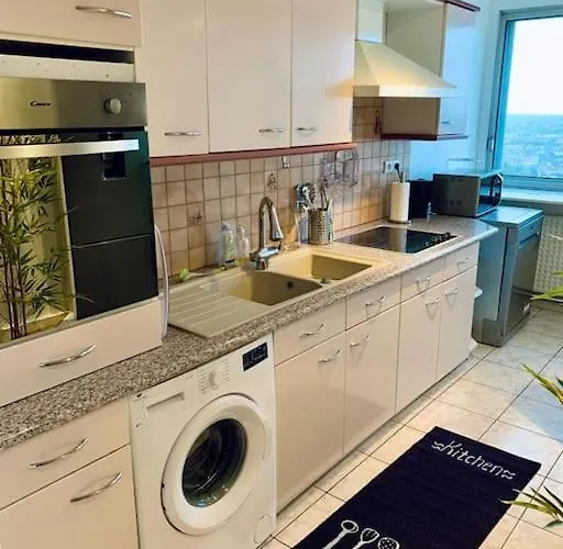 Grand 2 5 Pers Max, Vue Panoramique Avec Parking Apartment Mülhausen