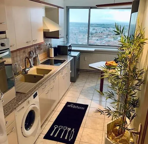 Grand 2 5 Pers Max, Vue Panoramique Avec Parking 아파트